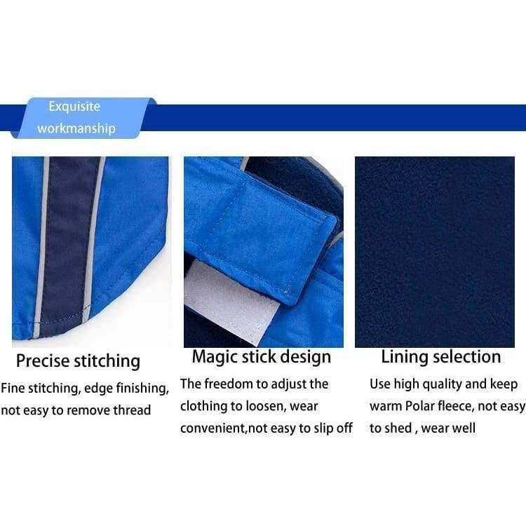 Avelena | Welpenjacke Mantel Weste Wasserdicht Winter Warm Haustierkleidung Hundekleidung für Kleine Mittelgroße Große Hunde