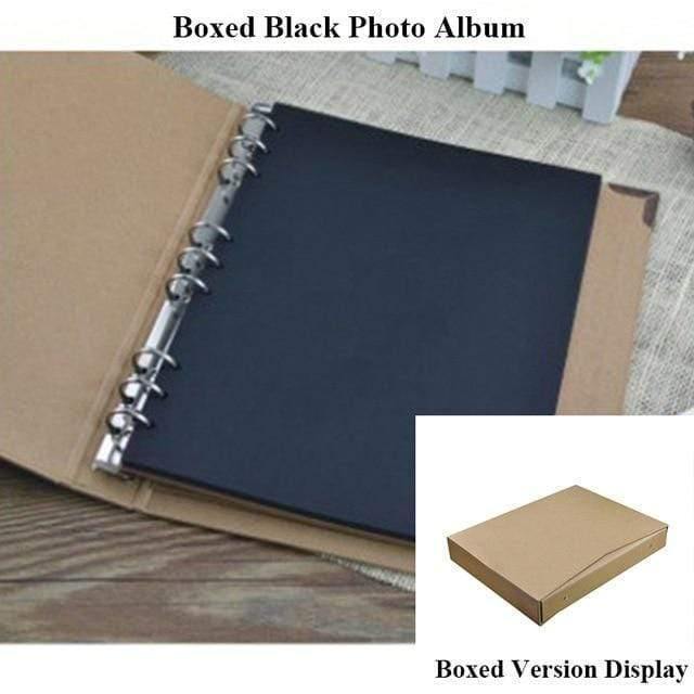 Avelena | 30 Seiten Blanko/Losblätter Fotoalbum Scrapbook Handgemacht/Hochzeit/Diy/Selbstklebend/Papier Fotoalbumhülle Kraftalbum Für Fotos