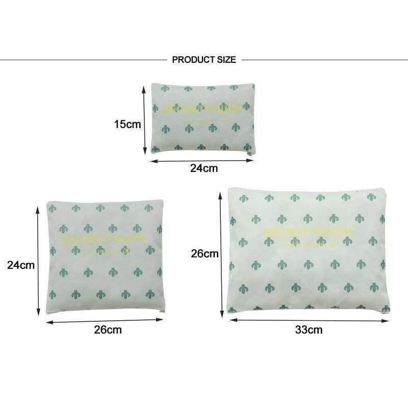 Avelena | 7-Teiliges Set Reisegepäck-Organizer Polyester Tragbare Reisepartition Tasche Aufbewahrungsbeutel Home-Organisationszubehör