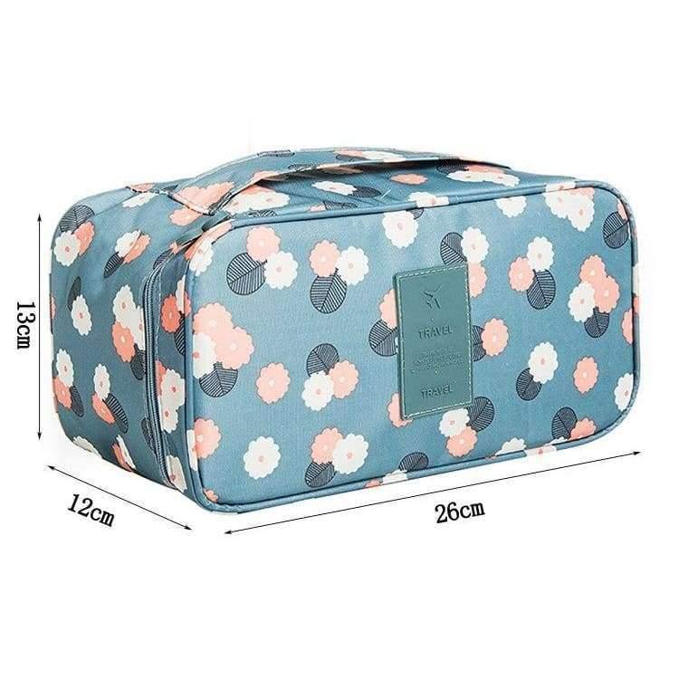 Avelena | Reiseaufbewahrungstasche Damen Make-Up Kosmetik Toilettenartikel Kleidung Bh Organisation Wochenend Übernachtungsunterwäsche Accessoires