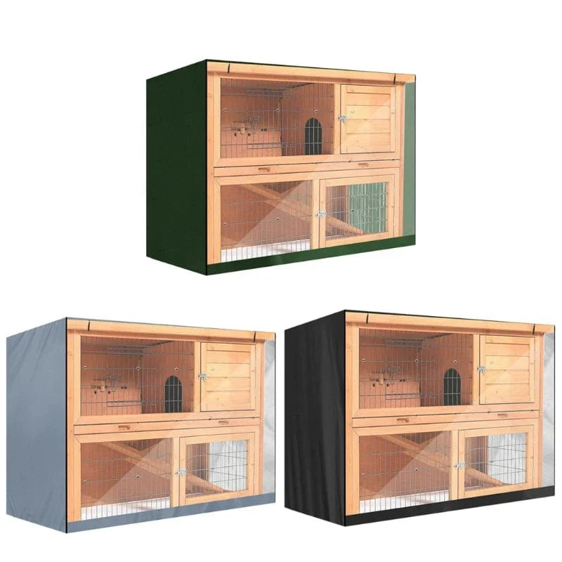 Avelena | Bunny Rabbit Hutch Cover Für Wintergarten Außen Wasserdicht Kleintierkäfig Kiste Abdeckung Uv-Beständig Strapazierfähig Haustiere