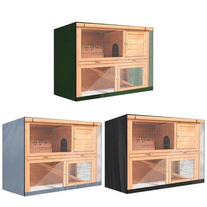 Avelena | Bunny Rabbit Hutch Cover Für Wintergarten Außen Wasserdicht Kleintierkäfig Kiste Abdeckung Uv-Beständig Strapazierfähig Haustiere