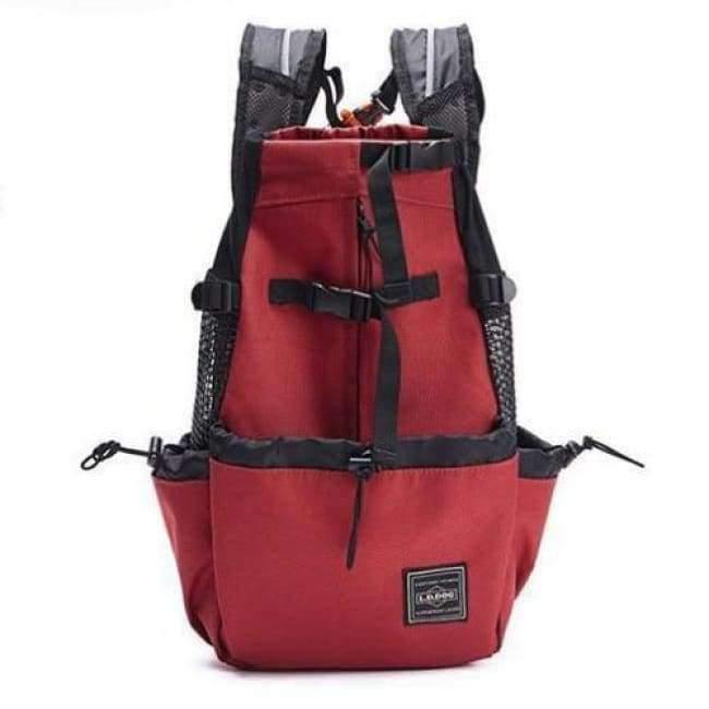 Avelena | Hundetasche Träger Haustier Hund Rucksack für Große Mittelgroße Kleine Hunde Atmungsaktive Reise Hundeträger für Reiten Wandern S-Xl