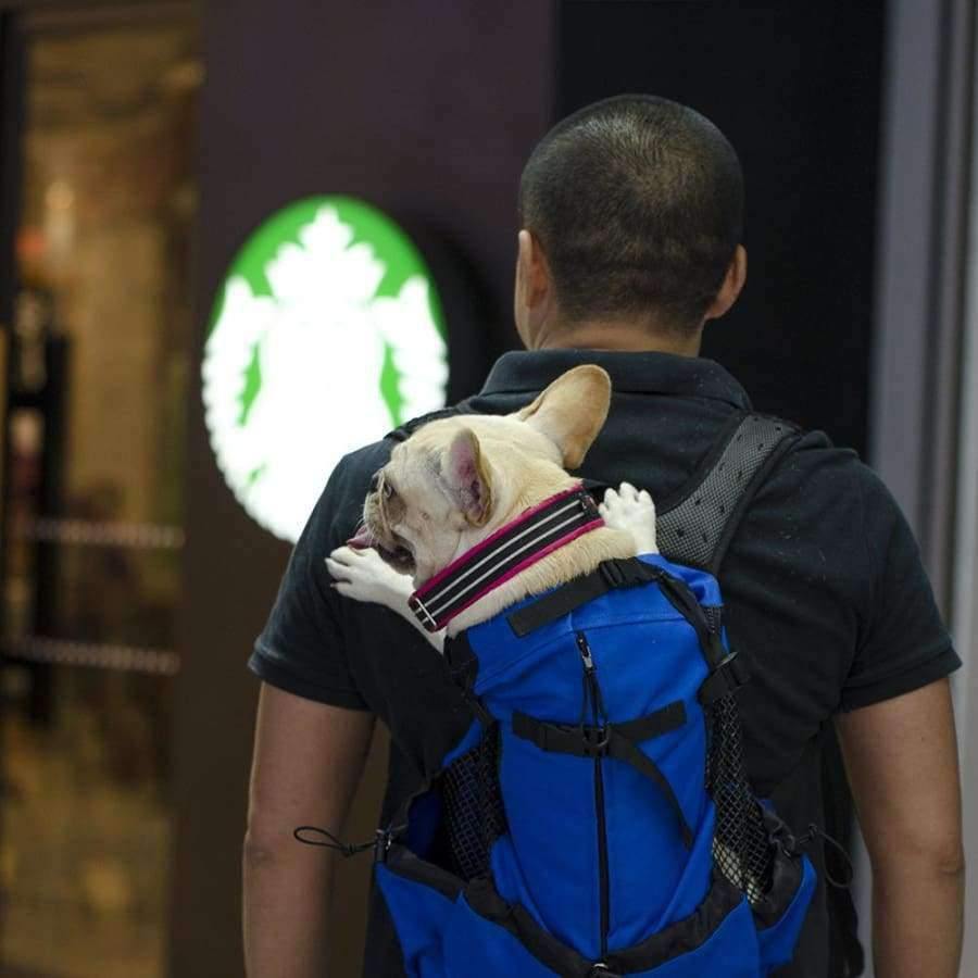 Avelena | Hundetasche Träger Haustier Hund Rucksack für Große Mittelgroße Kleine Hunde Atmungsaktive Reise Hundeträger für Reiten Wandern S-Xl