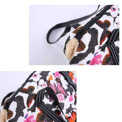 Avelena | Hundetasche für Kleine Hunde Welpen Katze Outdoor Reise Tragetasche Rucksack Atmungsaktiv Gemütlich Weich Tragebedarf Doggyzstyle