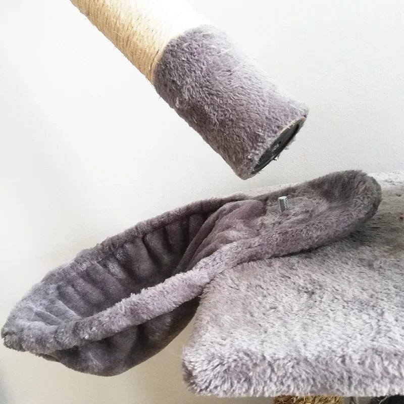 Avelena | Katze Kletterrahmen Ersatz Hängematte Warm Gemütlich Plüsch Kätzchenkorb Nest Katze Kletterrahmen Zubehör Katzenrahmen Weiches Nest