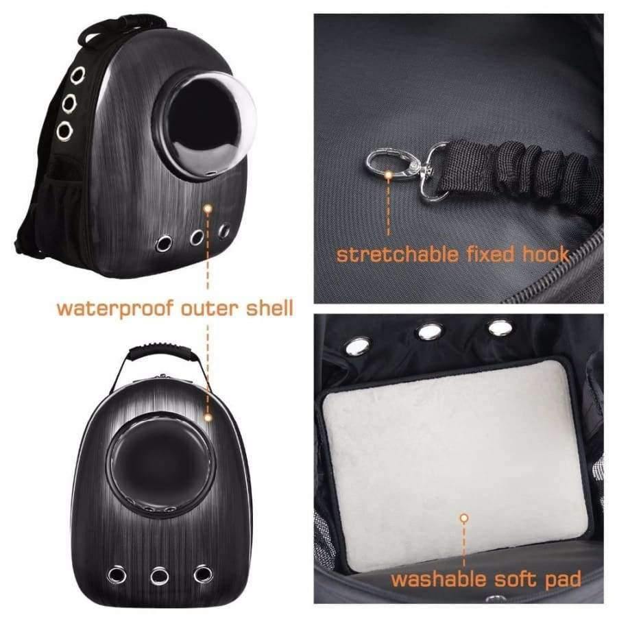 Avelena | Katze Hund Welpe Astronaut Tragebeutel Atmungsaktive Haustier Reisetasche 14 Farben Hochwertige Katze Kleine Hund Kapsel Rucksack