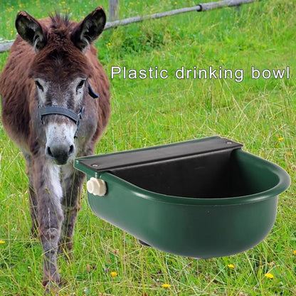 Avelena | Rind Ziegen Wassertrinkschale Automatischer Trinker Pferd Hund Trinkschale Für Rind Pferd Bauernhof Tierfütterung Ausrüstung