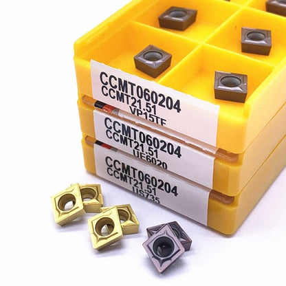 Avelena | Ccmt060204 Ccmt060208 Ccmt09T304 Ccmt09T308 Vp15Tf Ue6020 Us735 Pm4225 Nn Lt30 Ic907 Ic908 Ly7010 Hochwertige Wendeschneidplatten