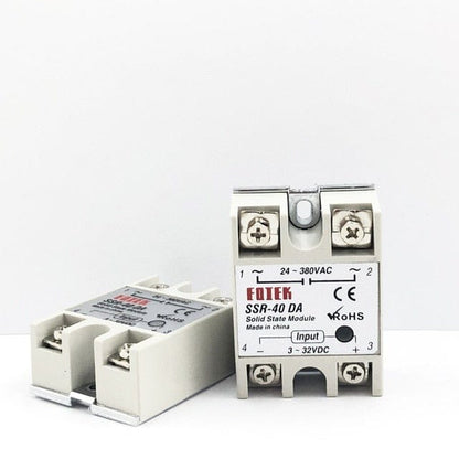 Avelena | Rex-C100 Digitale Pid Temperaturregler Thermostat Ssr Ausgang + Max. 40A Ssr Relais + K Thermoelementsonde Hohe Qualität