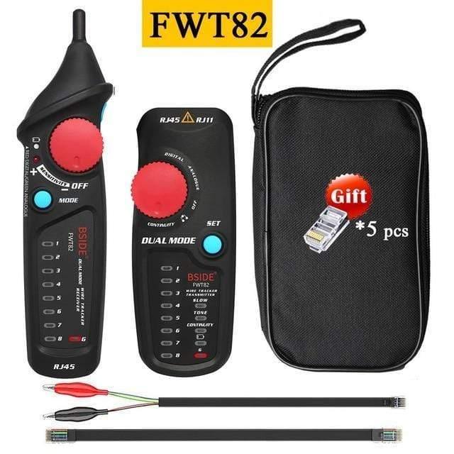 Avelena | Netzwerk-Kabel-Tracker-Tester Bside Fwt82 81 Rj45 Rj11 Telefonkabel-Toner Ethernet Lan-Tracker-Analyzer-Detektor-Leitungsfinder