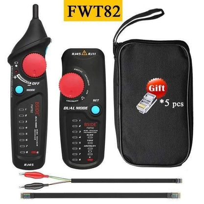 Avelena | Netzwerk-Kabel-Tracker-Tester Bside Fwt82 81 Rj45 Rj11 Telefonkabel-Toner Ethernet Lan-Tracker-Analyzer-Detektor-Leitungsfinder