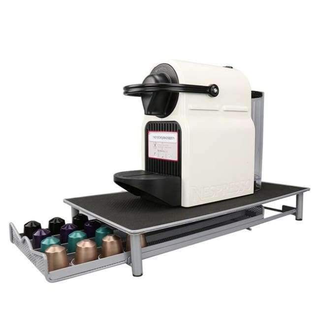 Avelena | Speicher Dolce Gusto Nespresso Kapselhalter Edelstahl Display Kapselregal Stand Küchentisch Metallregal Kostenloser Versand