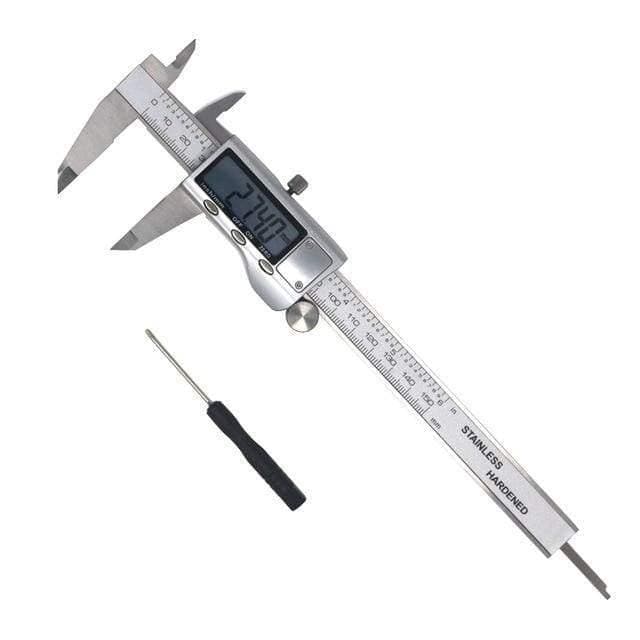 Avelena | Digitale Schieblehre 6 Zoll 150Mm Edelstahl Elektronische Schieblehre Mikrometer Tiefenmesswerkzeuge