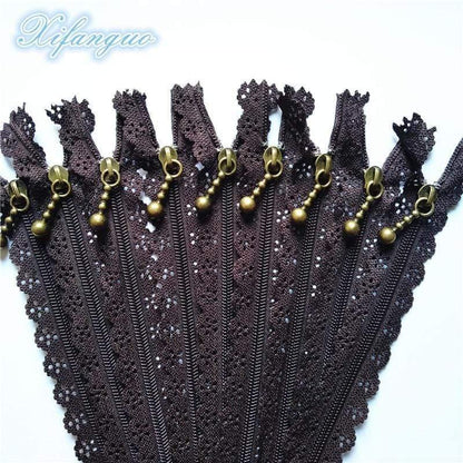 Avelena | 5/10Stm 25Cm 10 Zoll Diy 3# Nylon Spiral Blumenreißverschluss für Diy Nähen Schneiderhandwerk Bett Tasche 20 Farben #