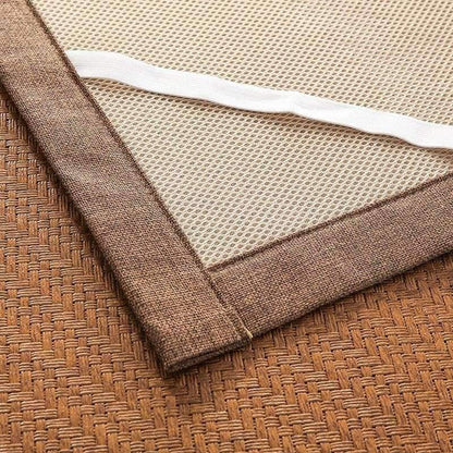 Avelena | Sommer Kühlendes Geometrisches Muster Matte Rattan Sofa Bezug Atmungsaktiv Rutschfest Modernes Heimtextil Sofa Handtuch Für 30 Größen