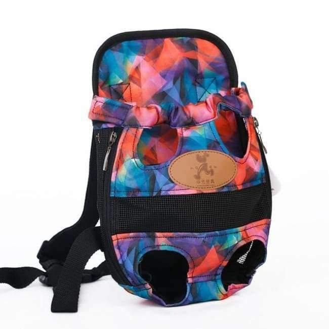 Avelena | Hundeträgerschwarz Mode Rote Farbe Reisehunderrucksack Atmungsaktive Haustiertaschen Schulter-Haustier Welpen-Träger