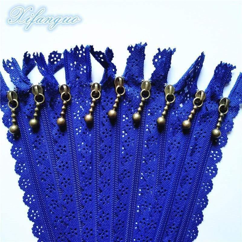 Avelena | 5/10Stm 25Cm 10 Zoll Diy 3# Nylon Spiral Blumenreißverschluss für Diy Nähen Schneiderhandwerk Bett Tasche 20 Farben #