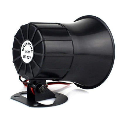 Avelena | Dc12V 110Db Verkabelte Laute Alarm-Sirene Horn Im Freien mit Halterung für Gsm-Alarmanlagen Haussicherheits-Schutzsystem