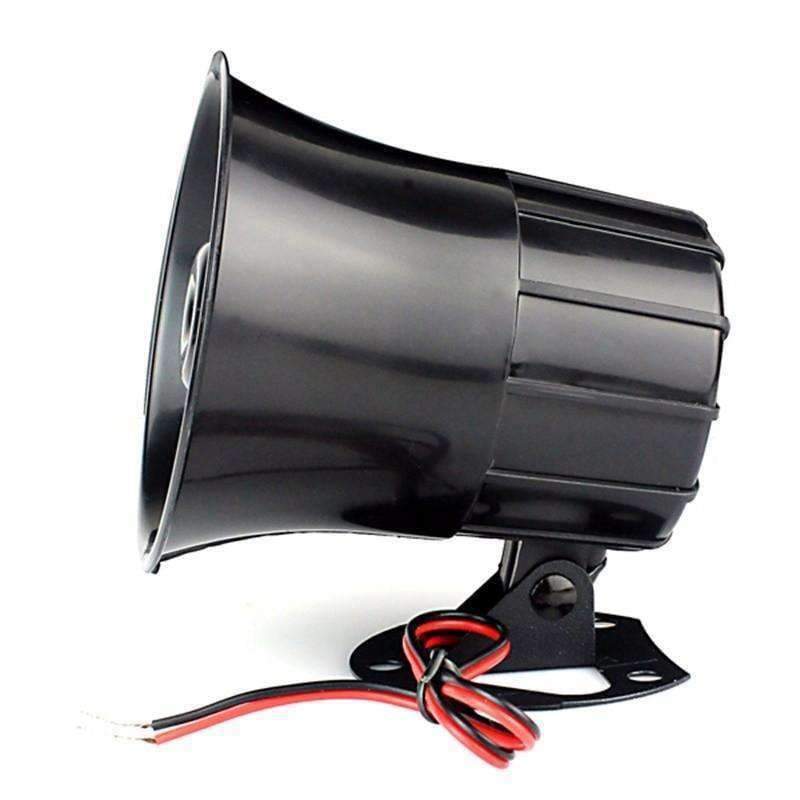 Avelena | Dc12V 110Db Verkabelte Laute Alarm-Sirene Horn Im Freien mit Halterung für Gsm-Alarmanlagen Haussicherheits-Schutzsystem