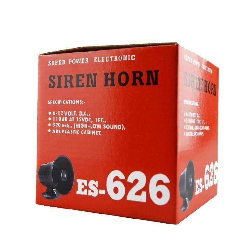 Avelena | Dc12V 110Db Verkabelte Laute Alarm-Sirene Horn Im Freien mit Halterung für Gsm-Alarmanlagen Haussicherheits-Schutzsystem