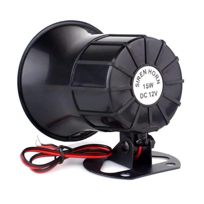 Avelena | Dc12V 110Db Verkabelte Laute Alarm-Sirene Horn Im Freien mit Halterung für Gsm-Alarmanlagen Haussicherheits-Schutzsystem