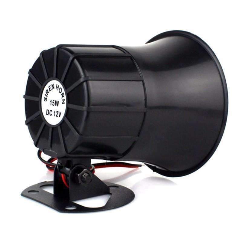 Avelena | Dc12V 110Db Verkabelte Laute Alarm-Sirene Horn Im Freien mit Halterung für Gsm-Alarmanlagen Haussicherheits-Schutzsystem