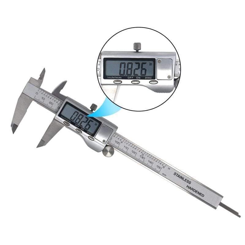 Avelena | Digitale Schieblehre 6 Zoll 150Mm Edelstahl Elektronische Schieblehre Mikrometer Tiefenmesswerkzeuge
