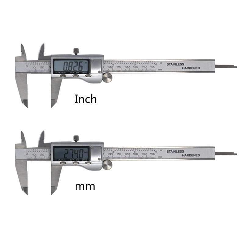 Avelena | Digitale Schieblehre 6 Zoll 150Mm Edelstahl Elektronische Schieblehre Mikrometer Tiefenmesswerkzeuge