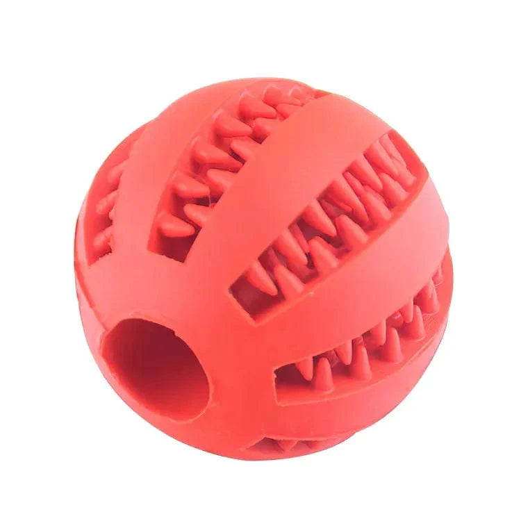 Avelena | Hund Ball Spielzeug für Kleine Hunde Interaktiv Elastizität Welpen Kauknochen Spielzeug Zahnreinigung Gummi Futter Ball Spielzeug Haustierzubehör