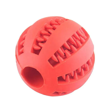 Avelena | Hund Ball Spielzeug für Kleine Hunde Interaktiv Elastizität Welpen Kauknochen Spielzeug Zahnreinigung Gummi Futter Ball Spielzeug Haustierzubehör