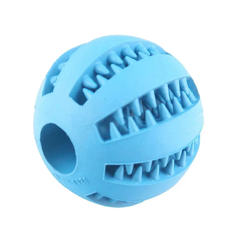 Avelena | Hund Ball Spielzeug für Kleine Hunde Interaktiv Elastizität Welpen Kauknochen Spielzeug Zahnreinigung Gummi Futter Ball Spielzeug Haustierzubehör