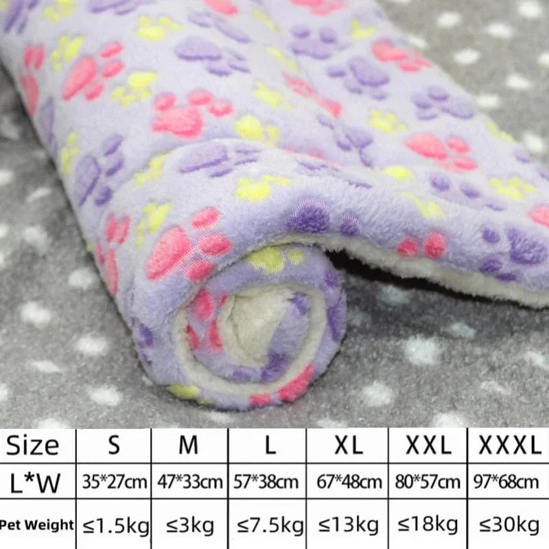 Avelena | Hundesofa Dickes Hundekissen Katze Weiche Fleece-Unterlage Teppich Schlafmatte Kissen Zuhause Waschbar Teppich Hält Warm Tierbedarf Cama Perro
