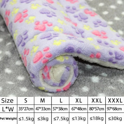 Avelena | Hundesofa Dickes Hundekissen Katze Weiche Fleece-Unterlage Teppich Schlafmatte Kissen Zuhause Waschbar Teppich Hält Warm Tierbedarf Cama Perro