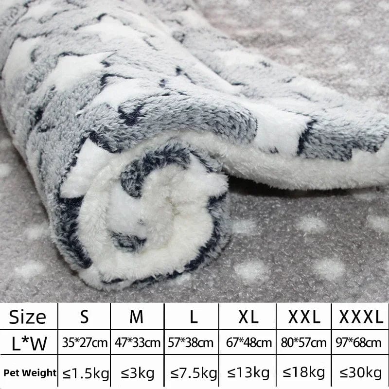Avelena | Hundesofa Dickes Hundekissen Katze Weiche Fleece-Unterlage Teppich Schlafmatte Kissen Zuhause Waschbar Teppich Hält Warm Tierbedarf Cama Perro