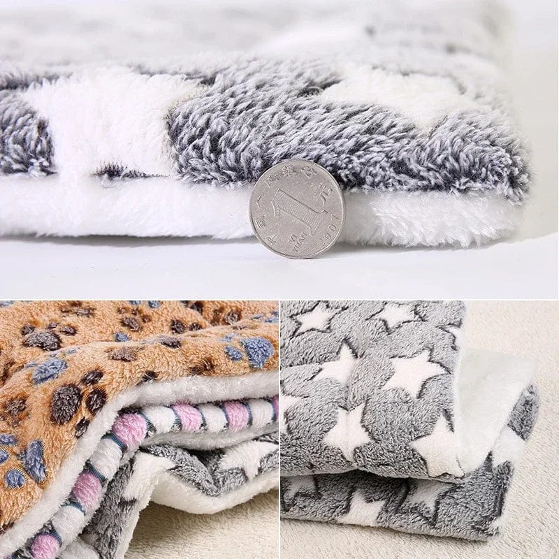 Avelena | Hundesofa Dickes Hundekissen Katze Weiche Fleece-Unterlage Teppich Schlafmatte Kissen Zuhause Waschbar Teppich Hält Warm Tierbedarf Cama Perro