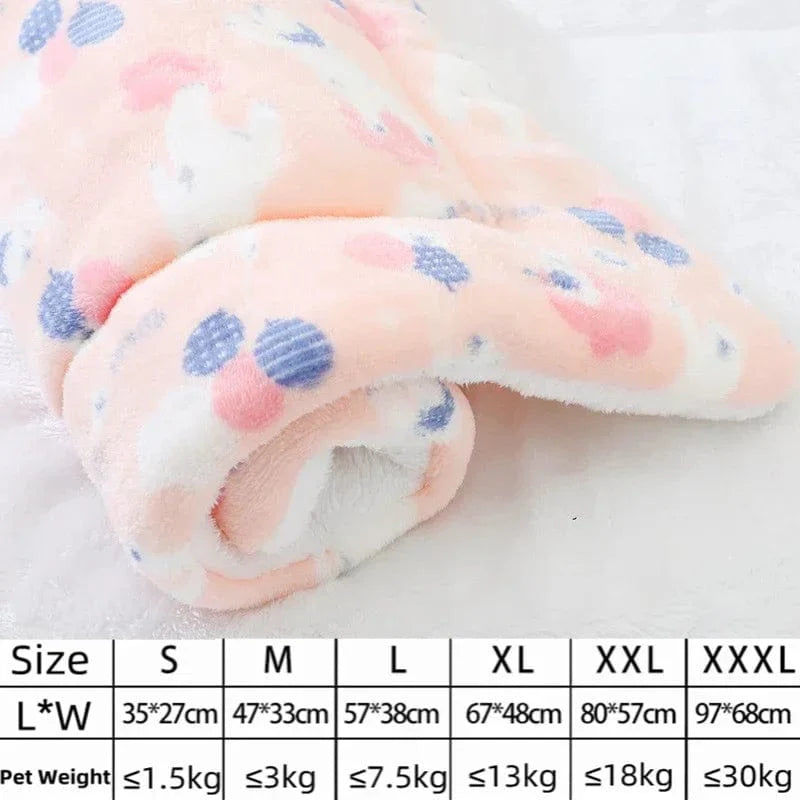 Avelena | Hundesofa Dickes Hundekissen Katze Weiche Fleece-Unterlage Teppich Schlafmatte Kissen Zuhause Waschbar Teppich Hält Warm Tierbedarf Cama Perro