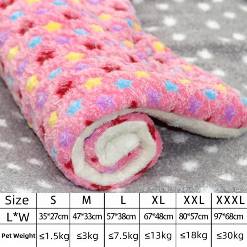 Avelena | Hundesofa Dickes Hundekissen Katze Weiche Fleece-Unterlage Teppich Schlafmatte Kissen Zuhause Waschbar Teppich Hält Warm Tierbedarf Cama Perro