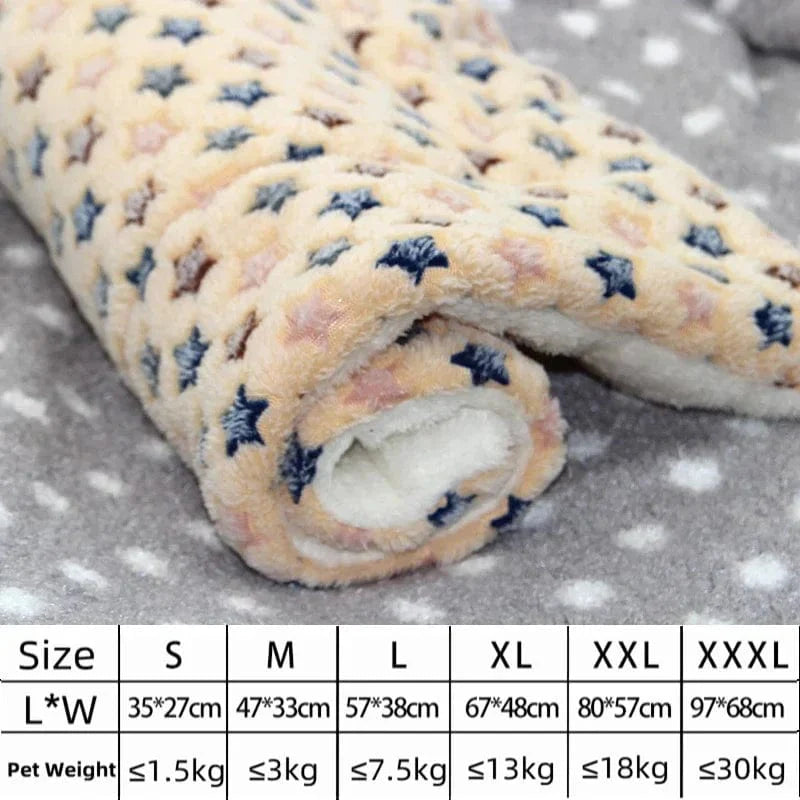 Avelena | Hundesofa Dickes Hundekissen Katze Weiche Fleece-Unterlage Teppich Schlafmatte Kissen Zuhause Waschbar Teppich Hält Warm Tierbedarf Cama Perro