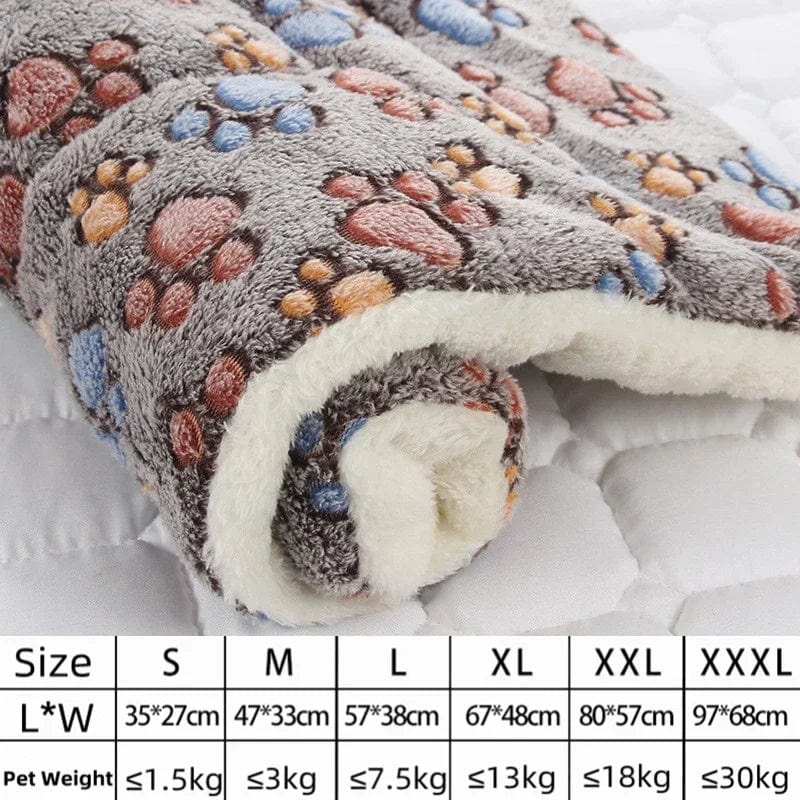 Avelena | Hundesofa Dickes Hundekissen Katze Weiche Fleece-Unterlage Teppich Schlafmatte Kissen Zuhause Waschbar Teppich Hält Warm Tierbedarf Cama Perro