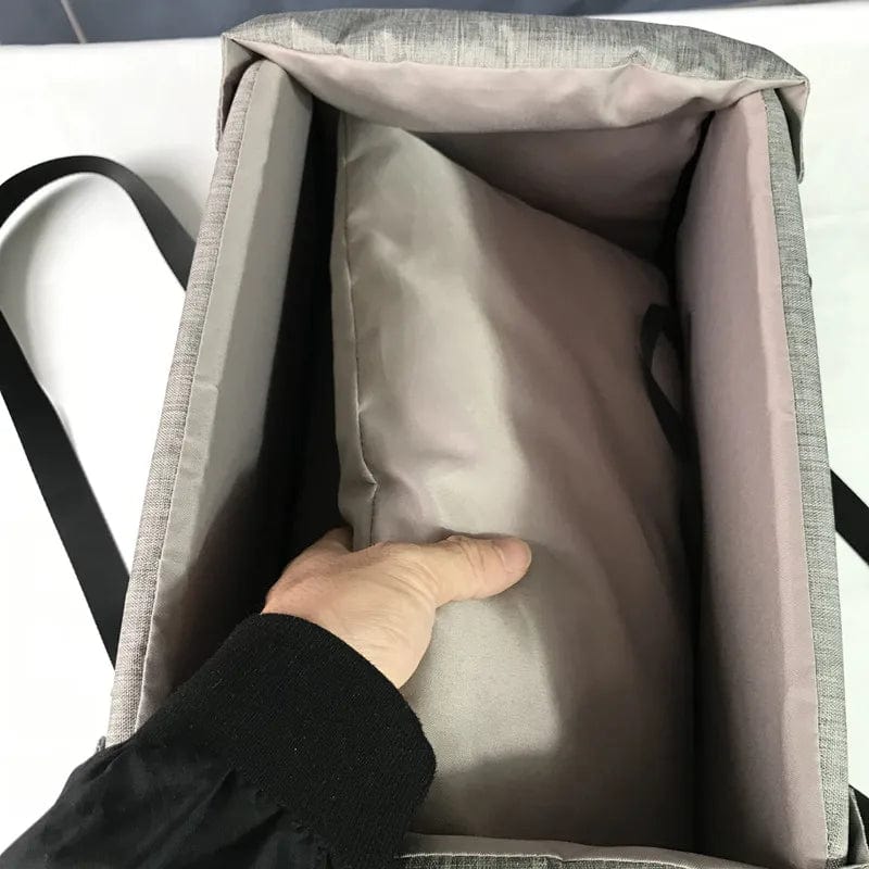 Avelena | Hund Autositzbett Auto Zentral Tragbarer Autositz Zentral Sicherheit Reisen Katze Hundebett Transport Für Tasche Chihuahua Zubehör