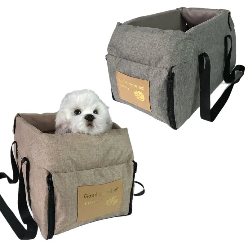 Avelena | Hund Autositzbett Auto Zentral Tragbarer Autositz Zentral Sicherheit Reisen Katze Hundebett Transport Für Tasche Chihuahua Zubehör