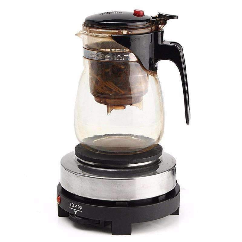 Avelena | Elektrische Mini-Kochplatte Heizplatte Multifunktions-Kaffeetee-Heizer Haushaltsgerät Kochplatten für Küche 220V 500W