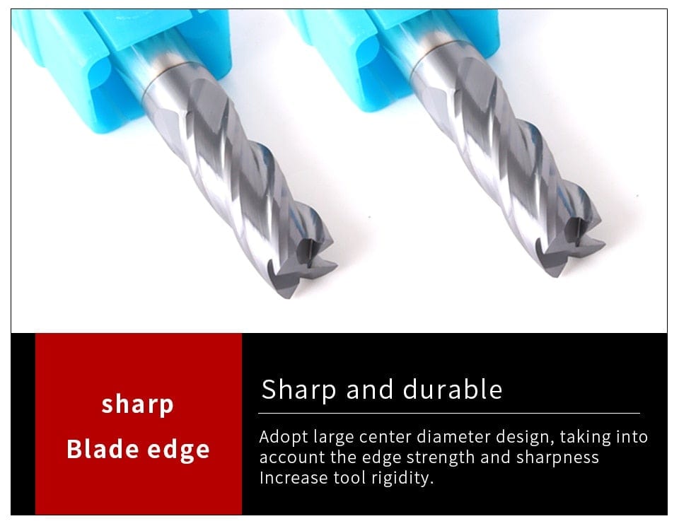 Avelena | Endmill Hrc50 4-Schneider Hochwertige Legierte Hartmetall-Wolframstahl-Fräswerzeuge Endmill 3Mm 4Mm 5Mm 6Mm 8Mm 10Mm Fräswerzeuge