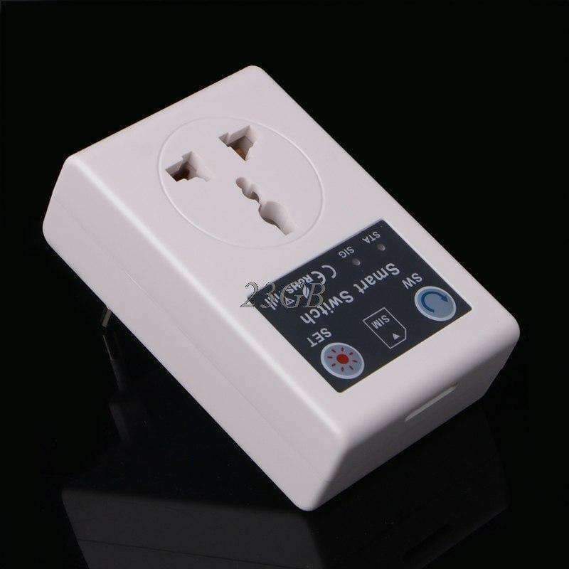 Avelena | Eu/Uk 220V Telefon Rc Fernbedienung Drahtloses Steuergerät Smart Switch Gsm Steckdose Stromstecker Für Heim Haushaltsgerät F28