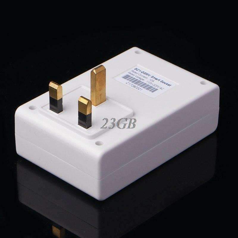 Avelena | Eu/Uk 220V Telefon Rc Fernbedienung Drahtloses Steuergerät Smart Switch Gsm Steckdose Stromstecker Für Heim Haushaltsgerät F28