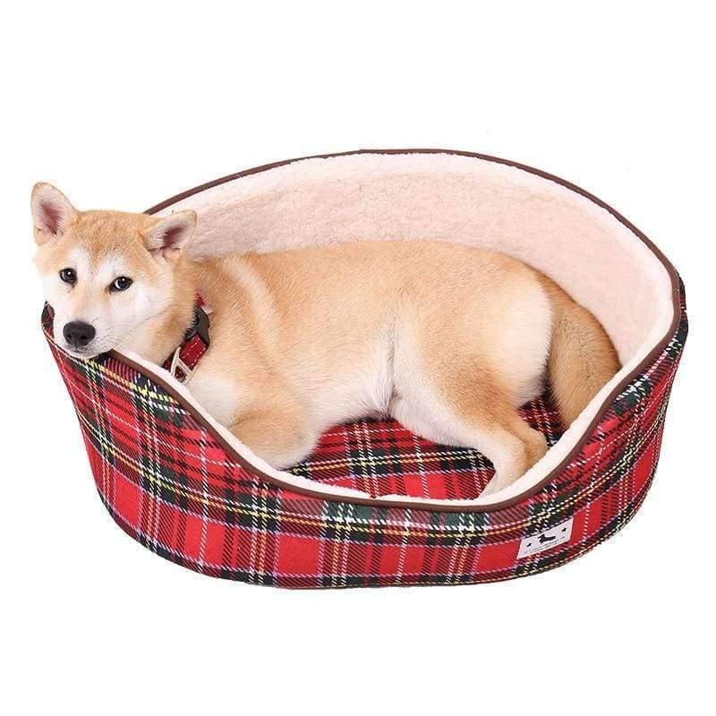Avelena | Fashion Pets Bett für Welpen Sehr Weiche Hundebetten Geeignet für Alle Größen Haustierhausmatte Katzensofa Zubehör