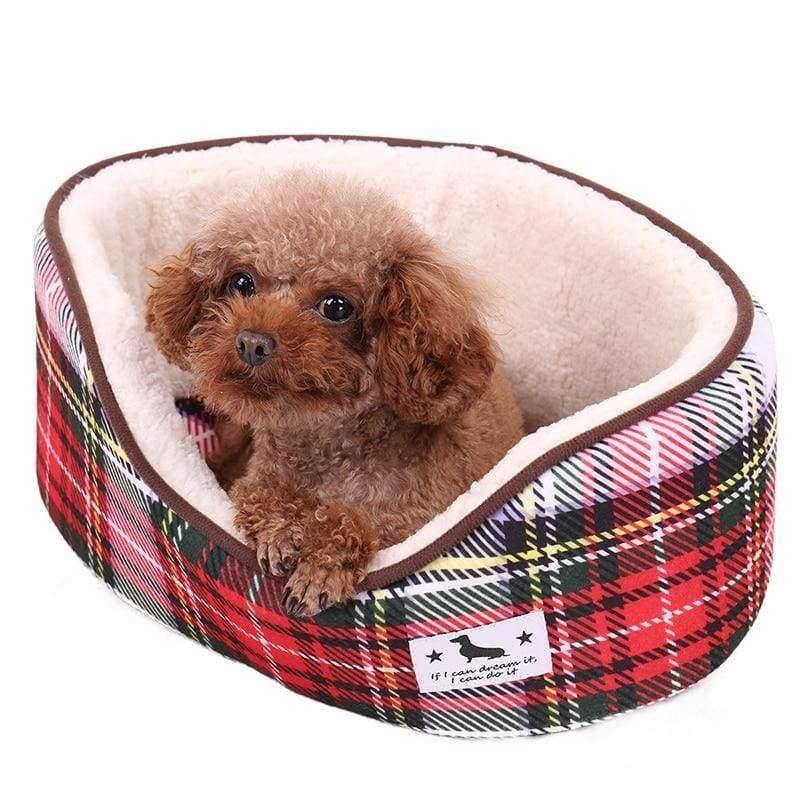 Avelena | Fashion Pets Bett für Welpen Sehr Weiche Hundebetten Geeignet für Alle Größen Haustierhausmatte Katzensofa Zubehör