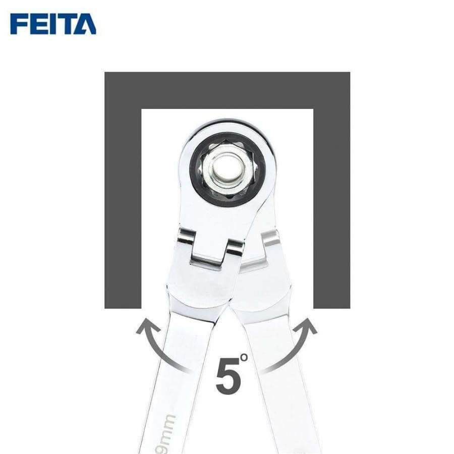 Avelena | Feita 8-13Mm Schraubenschlüssel Satz Drehmoment Flexible Offenes Ende Fahrradschlüssel Auto Reparatur Handwerkzeuge 1Stück & 6Stücke/Satz
