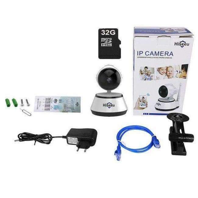 Avelena | Hiseeu 1080P Ip-Kamera 2Mp Wi-Fi Drahtlose Sicherheits-Cctv-Kamera Wifi-Videoüberwachungskamera Ip-Babymonitor Zwei-Wege-Audio P2P